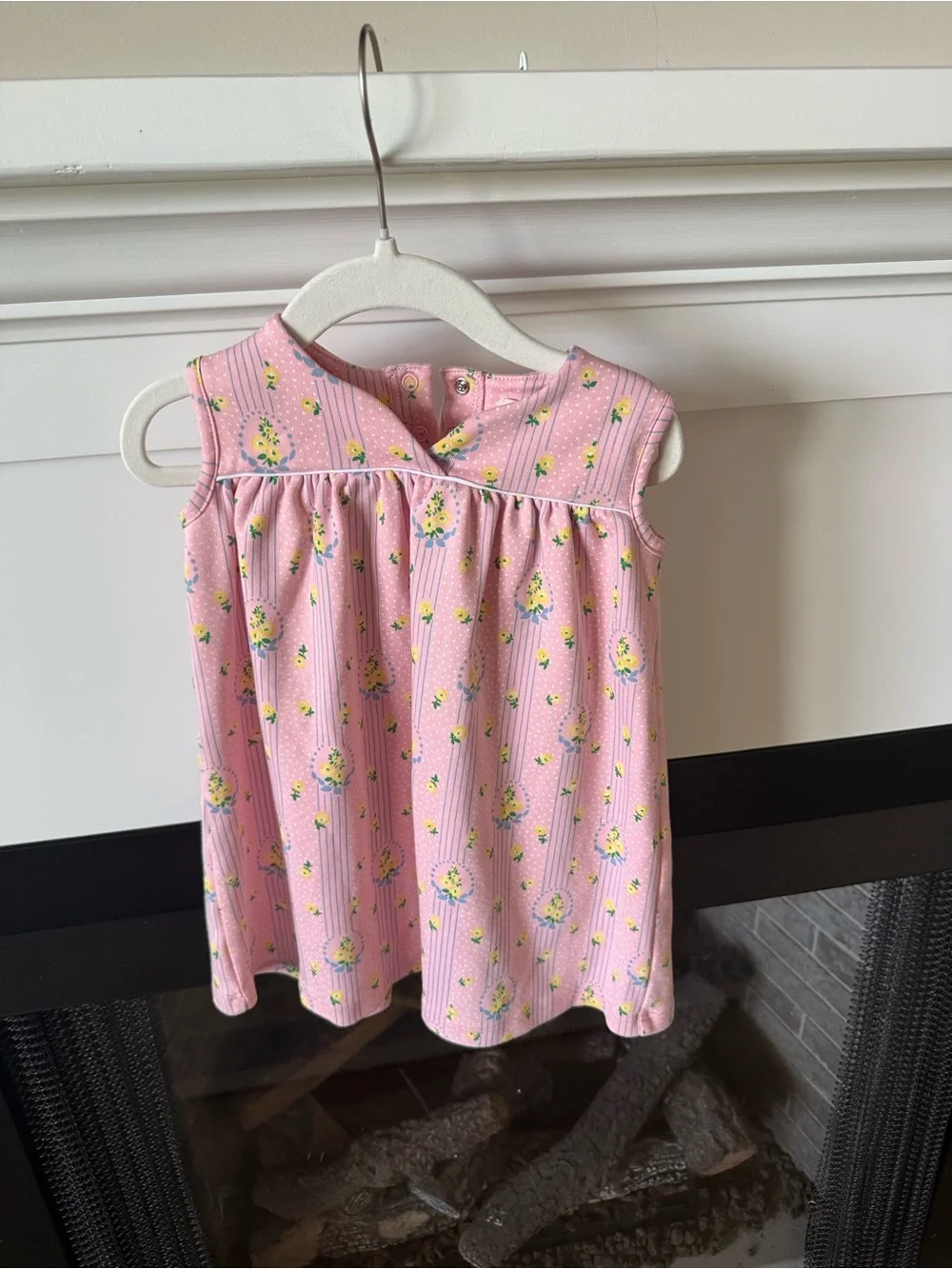 The Beaufort Bonnet Company Pink Floral Tank Top